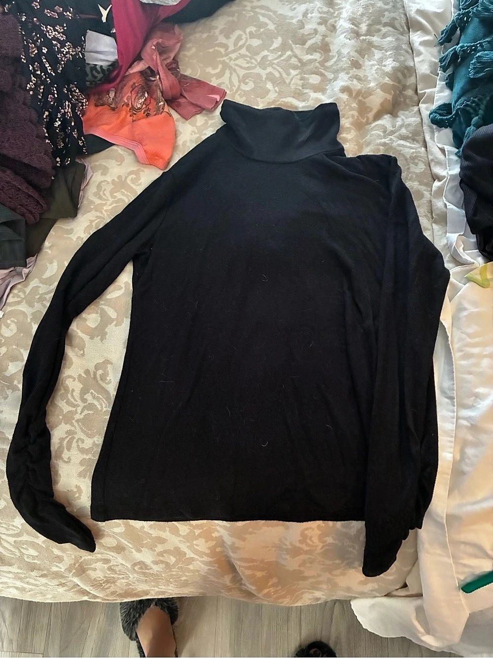 Black Long Sleeve Turtleneck Like New